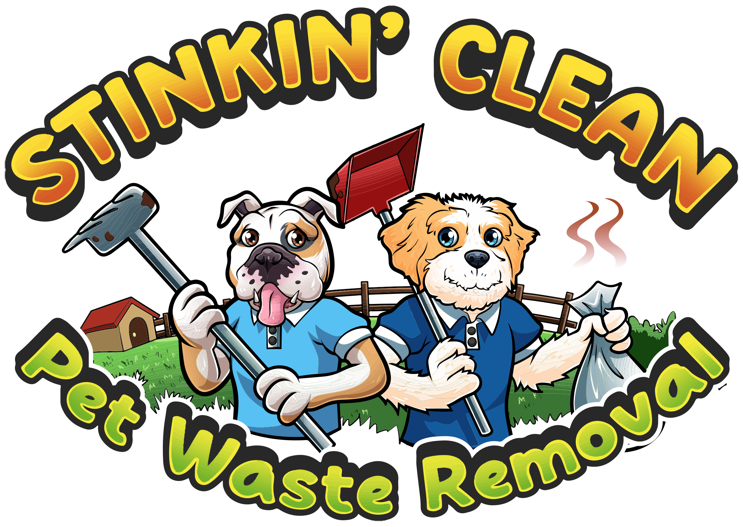 Stinkin' Clean Pet Waste Removal Logo - Navigation